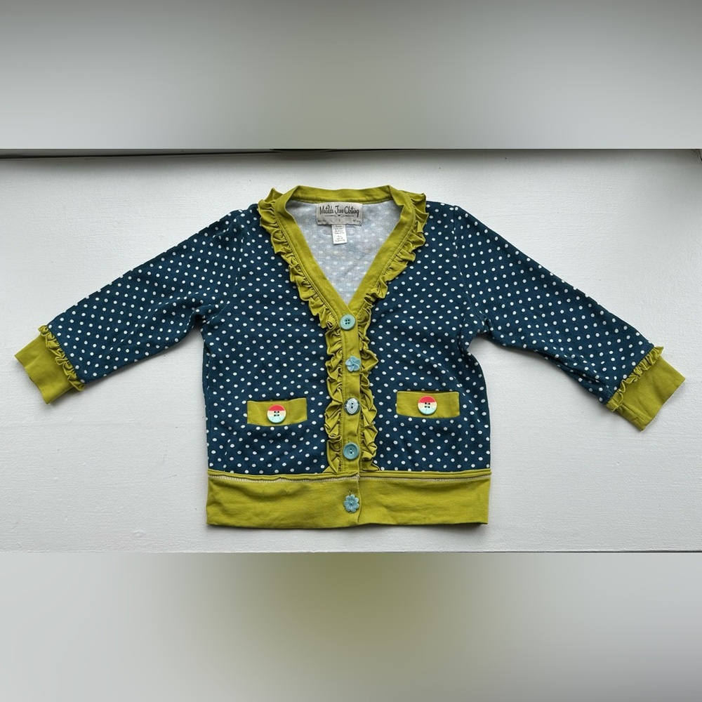 Matilda Jane Polka Dot Cardigan size 2